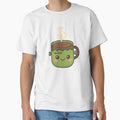 Kawaii Frankenstein Halloween Coffee Mug Cute Spooky Cup by ThaiArtShop