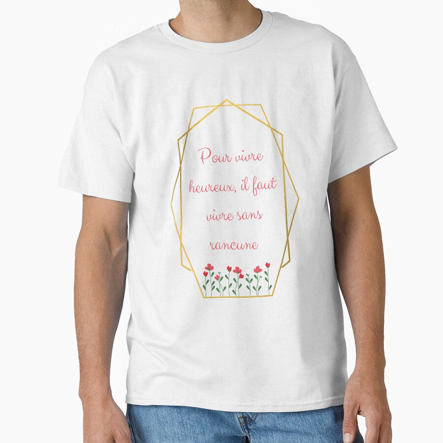 Positive inspiration "To live happily, you have to live without grudges" by PausePapote