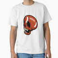 American Football Ball On A Skull Face by GabrieSketcham