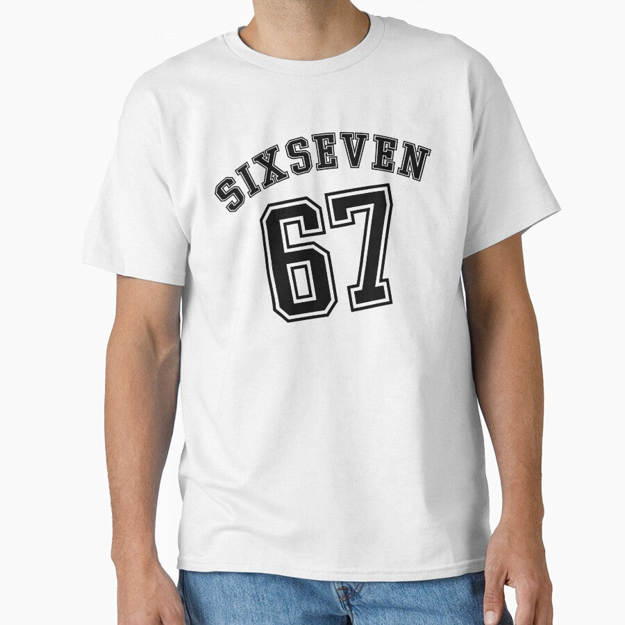 Number 67 Sixty Seven Sports Team Meme | Fun Six Seven Gen Alpha Slang Athletic Design by artworkathome