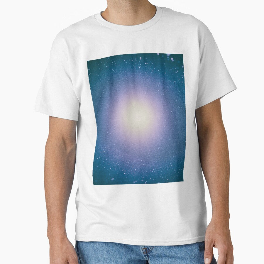 Bright purple and blue space explosion by DelightfulArts