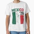 Mexico 2026 Soccer Vintage Flag Football Fan by _ZENTAY_