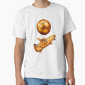 Vintage Gold Soccer Ball Cleat by FunToTheFullest