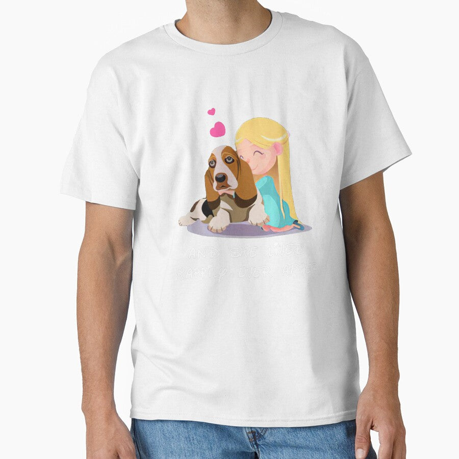 And She Lived Happily Ever After Basset Hound Mothers by Baudendistel