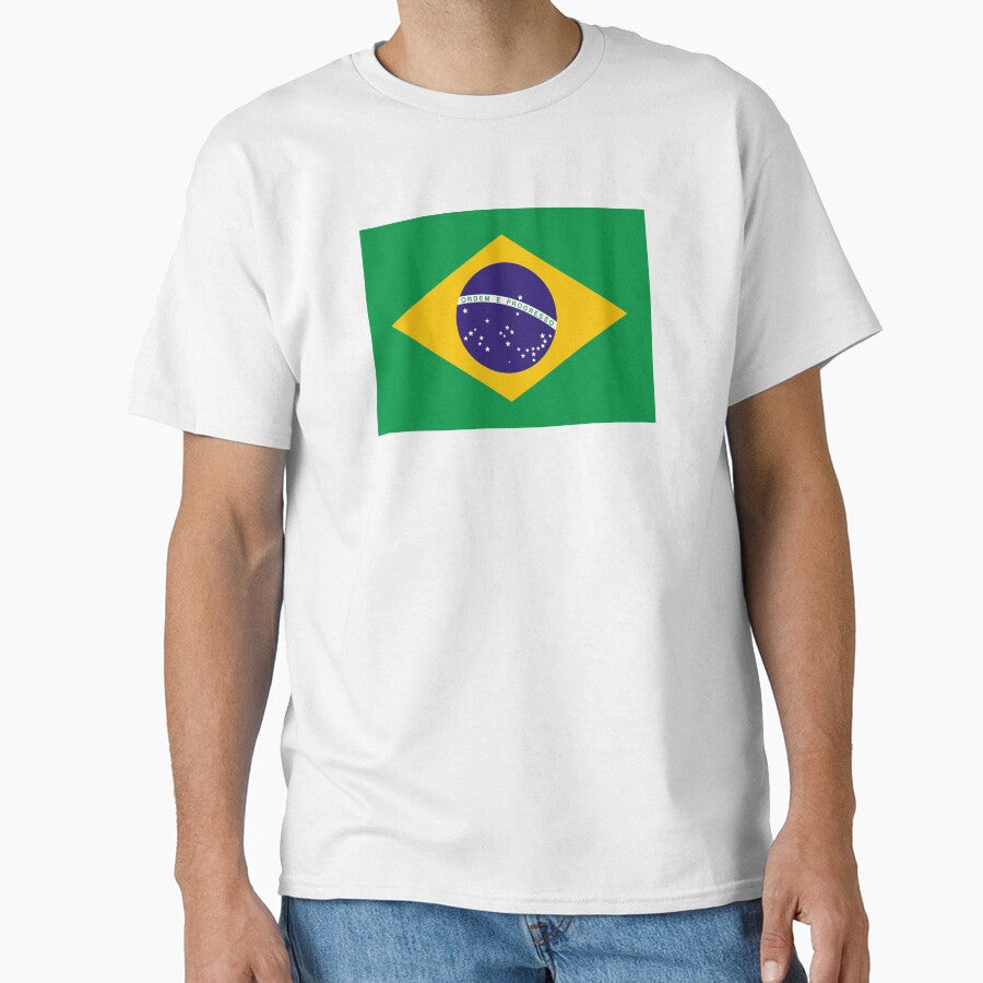 Brazil Flag - FLAG0075 by 3-Starfish