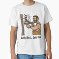 Early Bird Gets Used – Funny Dark Humor Work Sarcasm Meme Design by aiqdelicia