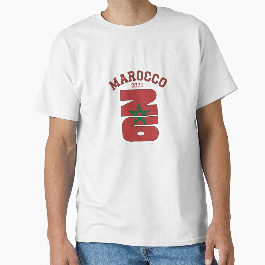 Morocco 2026 Retro Soccer Jersey Style Sticker by studiohadiya
