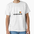 BELGIUM SOCCER – Belgian Flag Fan Tee | Uncle Jichuan by Uncle-Jichuan