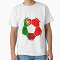 Portugal Flag Portuguese Pride Portuguese Soccer Player Ball by senacdelelg