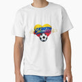 Colombia Soccer Heart – Colombian Flag Football Lover Gift by Unsololugar