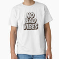 No Bad Vibes 3d typography Sticker by vikyky