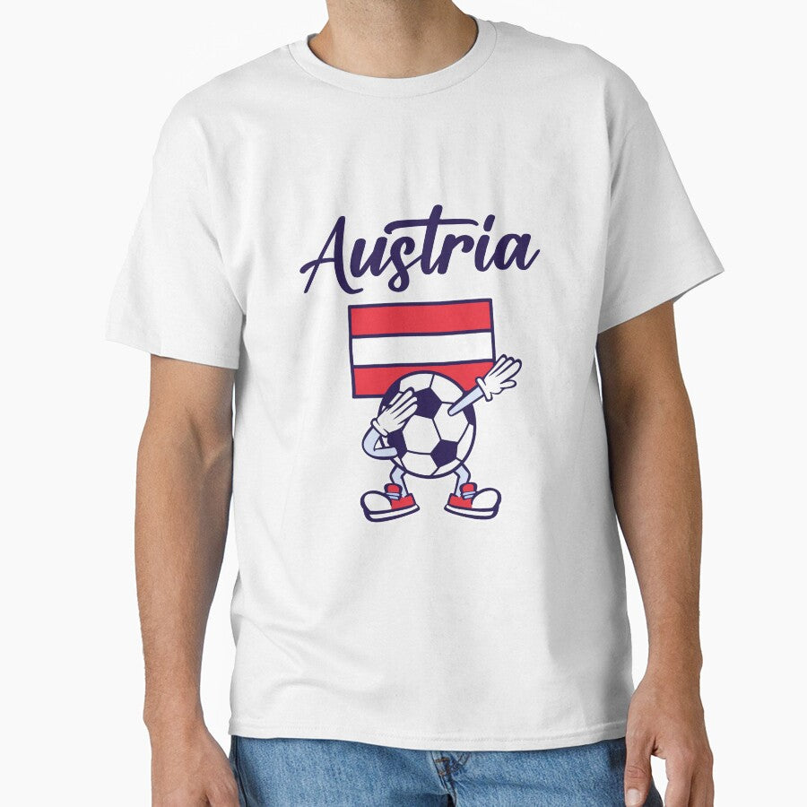 AUSTRIA Dabbing Football Soccer Ball - AUSTRIA by Darling DeDe
