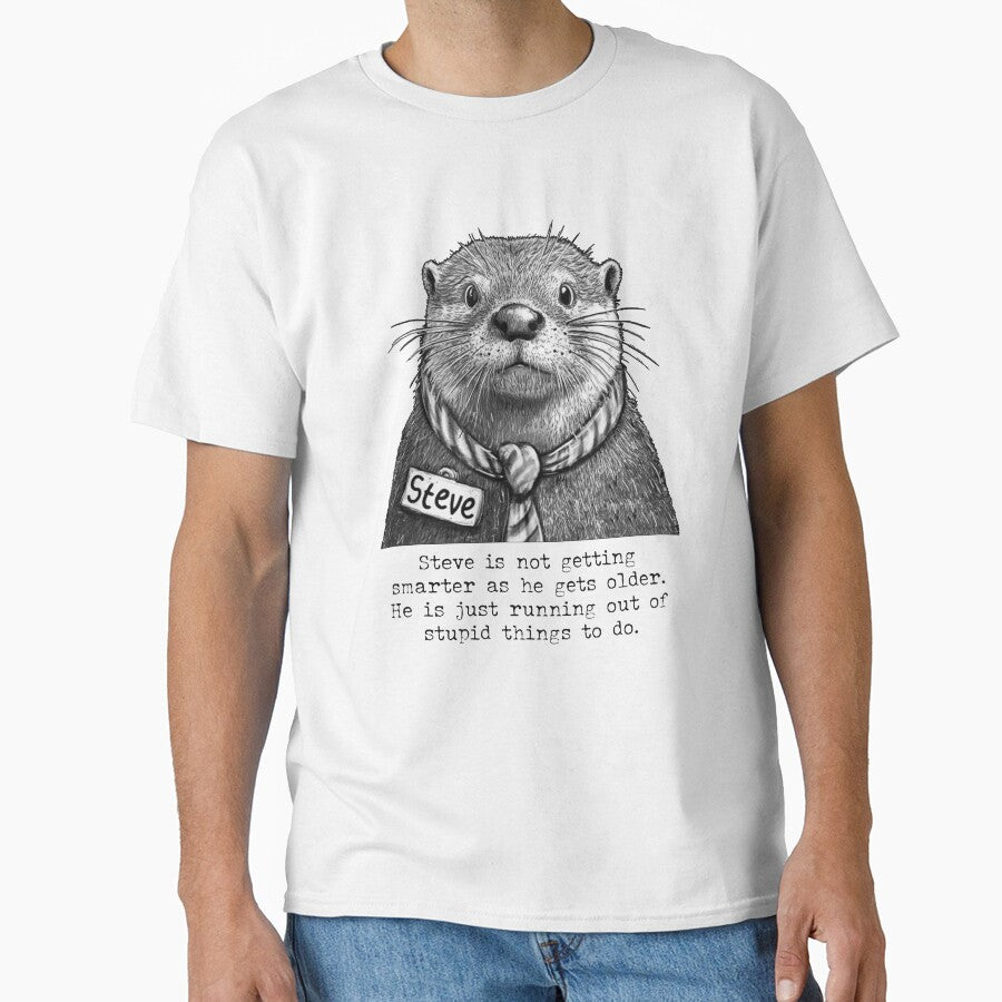 Not Getting Smarter Steve unisex by NinMema