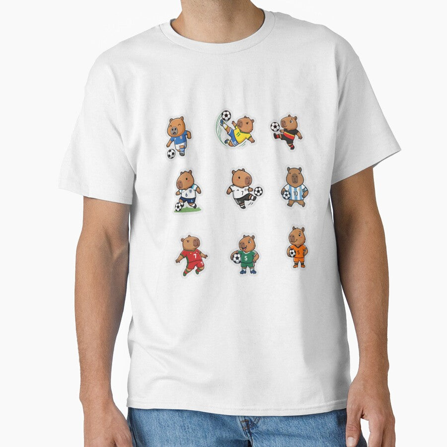 Capybara Soccer Players Collection by KAWAII STUDIO NB