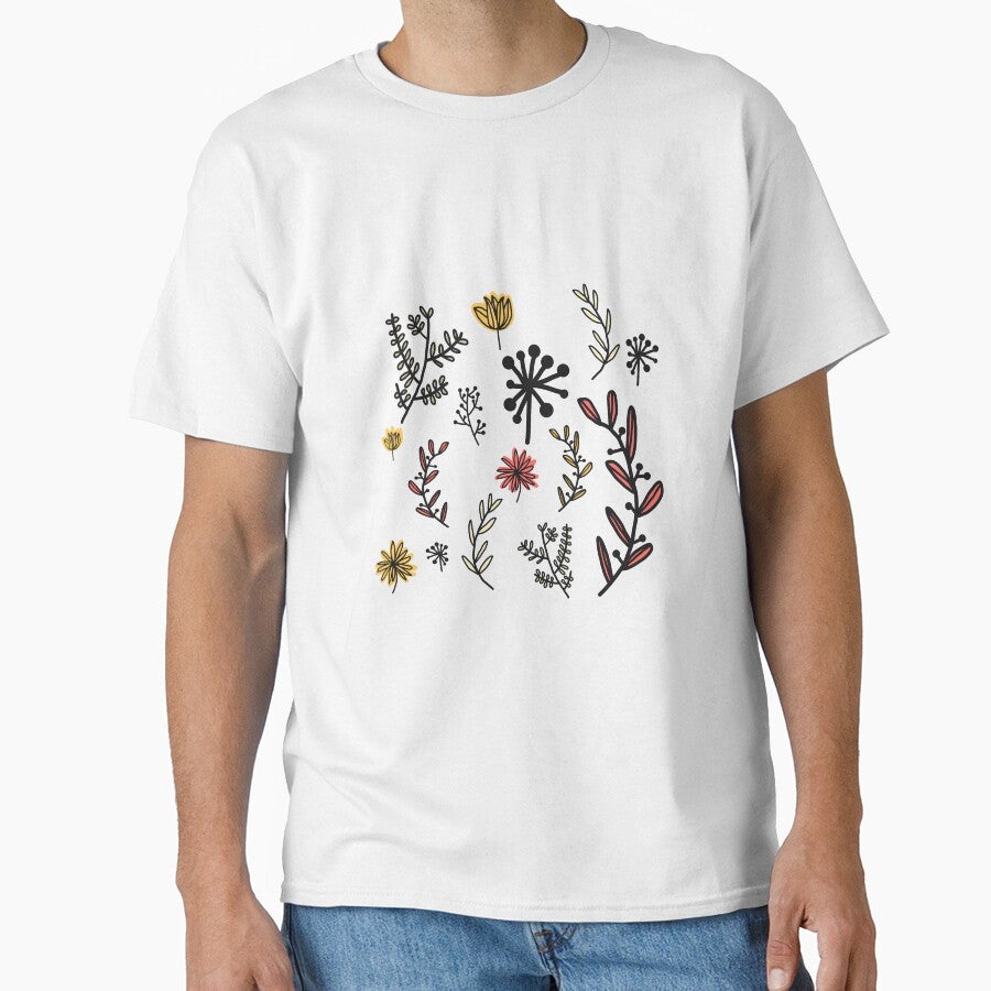 Flowers pattern nature minimalist handmade cool by Tropical Blood