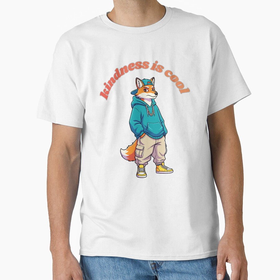 Stylish Fox Promotes Positive Message by the wellness script