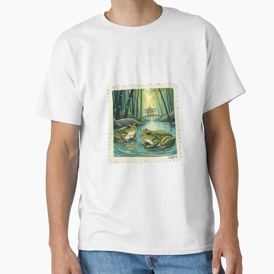 Cottagecore Frog Stamp by Atlantico54