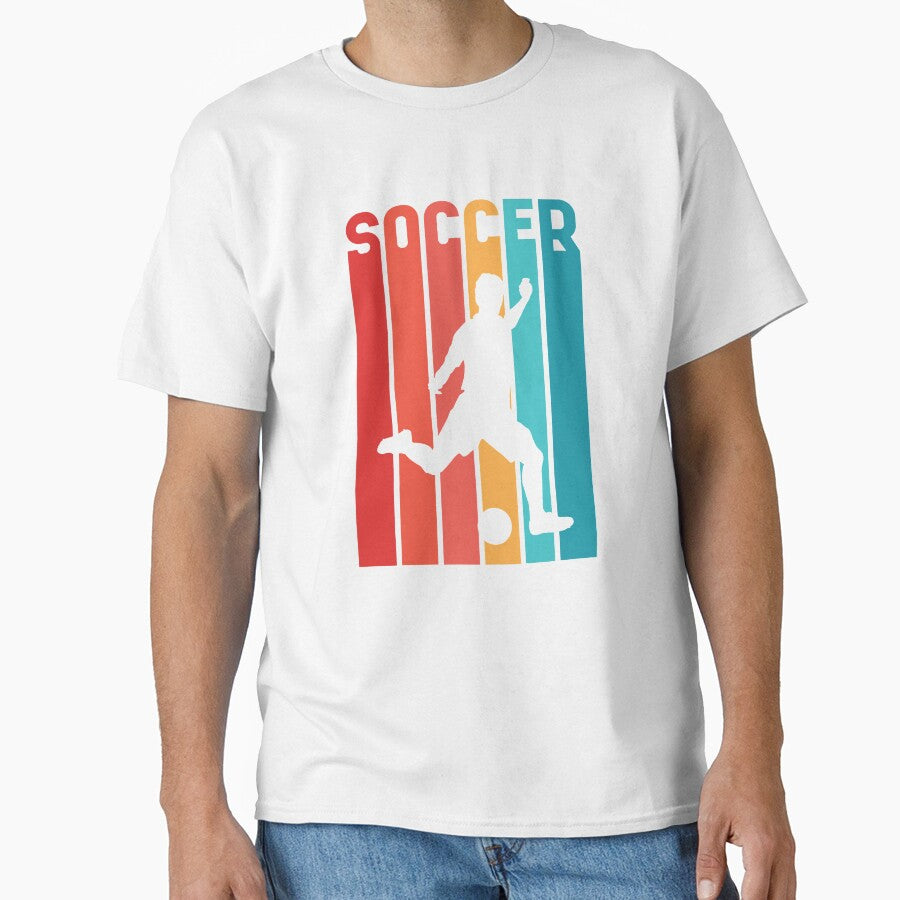 Football Soccer Football Player Retro by AaaleXX