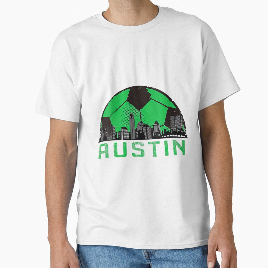 Womens Austin Soccer Jersey Style Team Fan FC Texas Sports Verde by teemingshopping