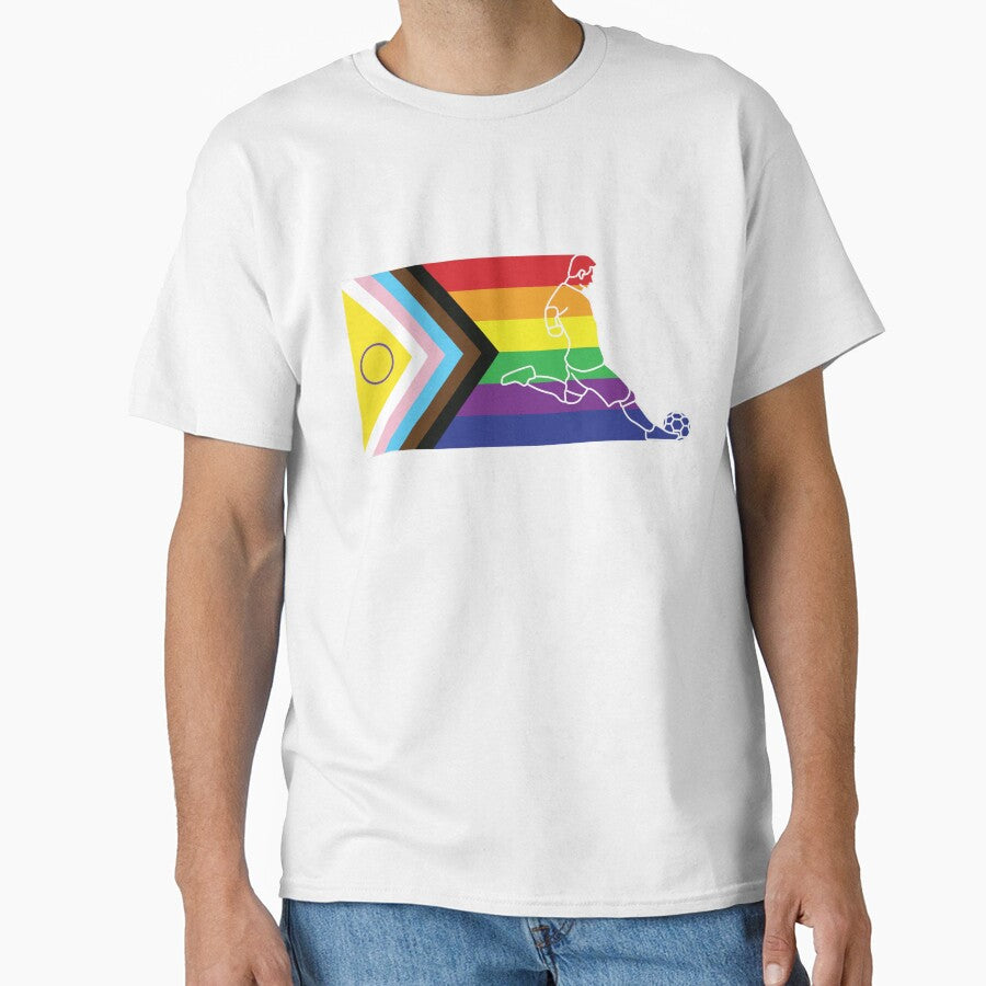 Soccer Player Pride Flag by wilcoxm19