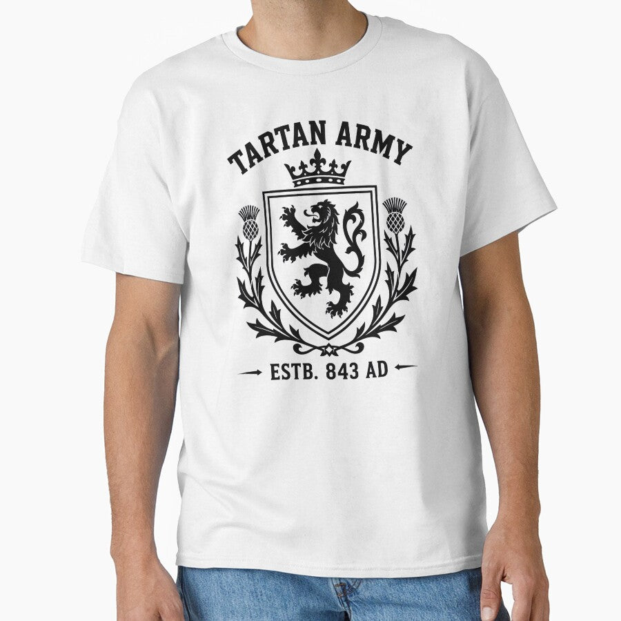 Scotland Tartan Army T 2 by littlemiscat