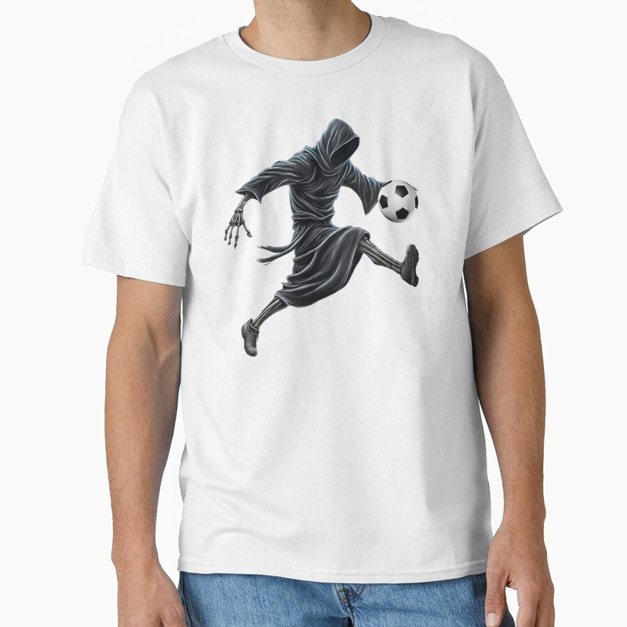 Skeletor Death Playing Football by Aquillashop