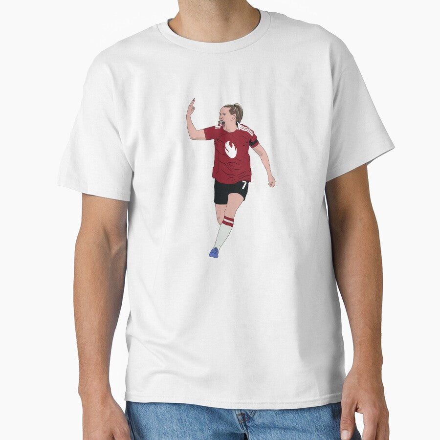 Ella Toone Hat Trick V City Goal Celebration Minimalist by Hevding
