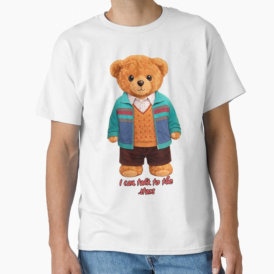 Cute Astronomer Bear in Sweater Vest - Retro Astrophysics Nerd Art ? by CuteBear87