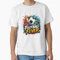 Football Fever Soccer Ball Splash Art | Colorful Sports Graphic Design by SkeletonMood
