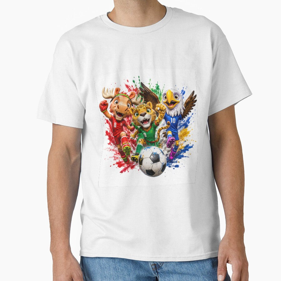 World Football Mascots – Ultimate Soccer Fan Cartoon Design by allin14fun