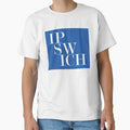 Ipswich UK Town Typography Minimalist Patriotic Travel Souvenir by kakarikihill