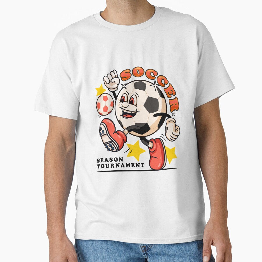 Soccer, retro soccer mascot character by Kevyn Adha