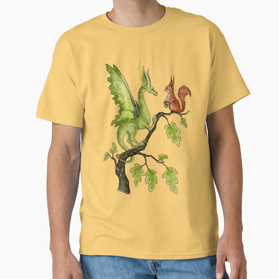 Oak Tree Encounter by AmyBrownArt