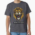 Born to Lead – Fierce Lion Motivation Art by Ashish66K