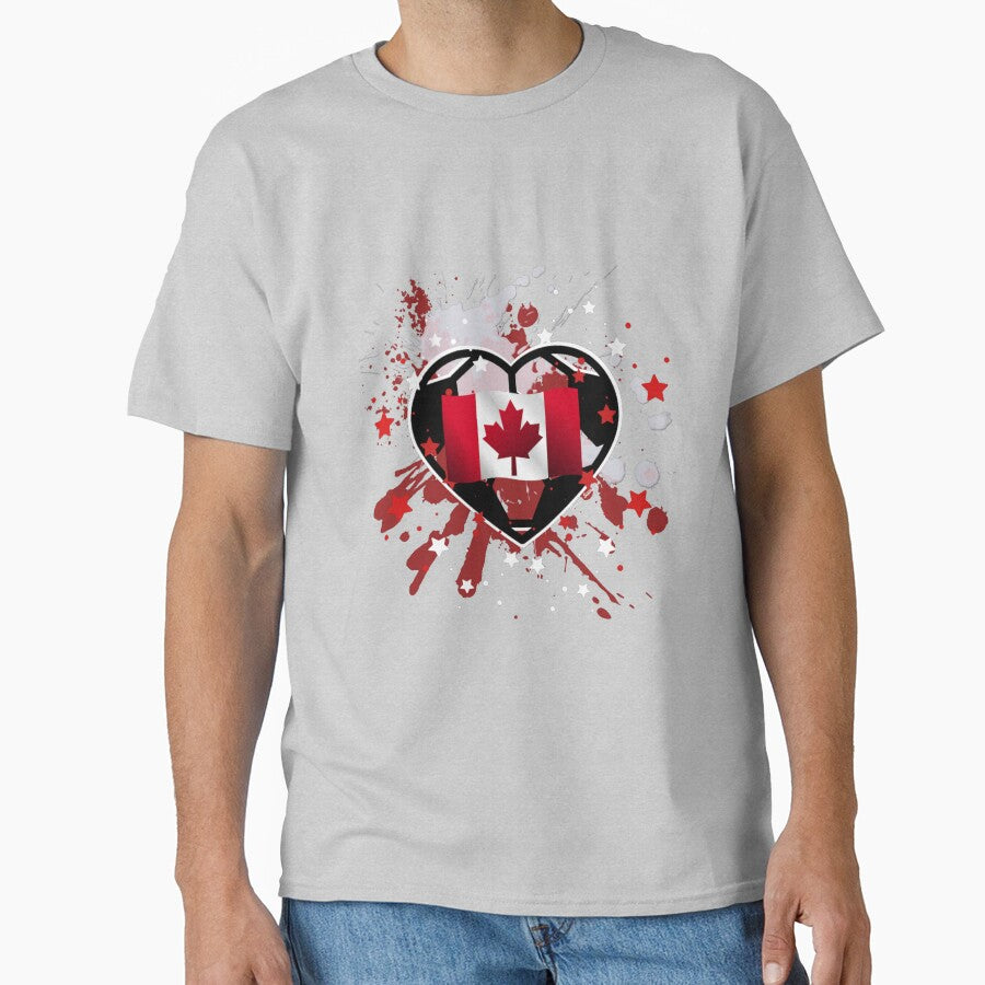 Canada Flag Soccer Heart by artbyomega
