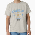 Argentina 2026 — Vintage Soccer Tee by C & T ArtLab