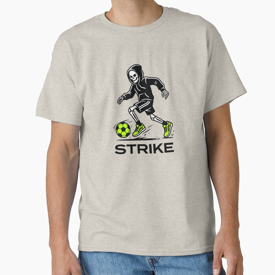 Ghost Striker Neon Green Pop Soccer Skeleton Sticker by Mr-wow