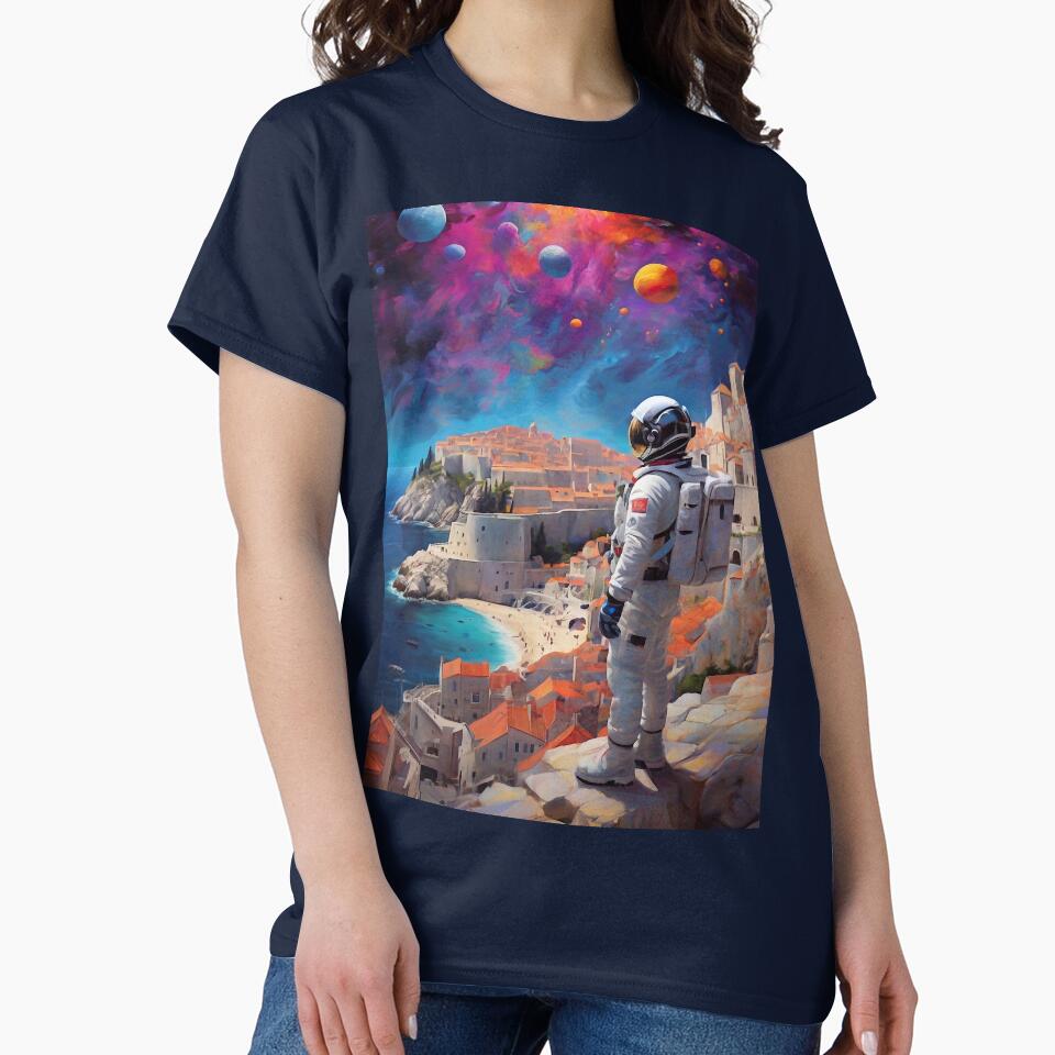 Astronaut in surreal space by M-Y-A-R-T-
