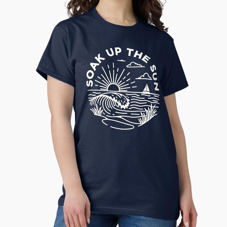 Retro Soak Up the Sun Mountain Wave Nature Adventure by American Spirit