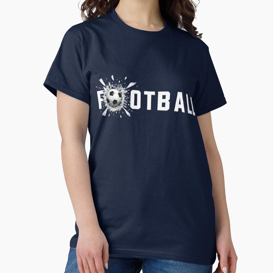 FOOTBALL Glass Impact Design | Soccer Ball Breakthrough Graphic by thesmilngnature