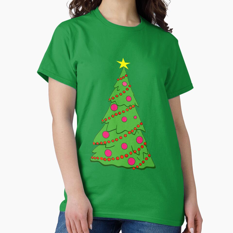 Festive Christmas Tree – Holiday Decor & Gifts by donwillisjrart