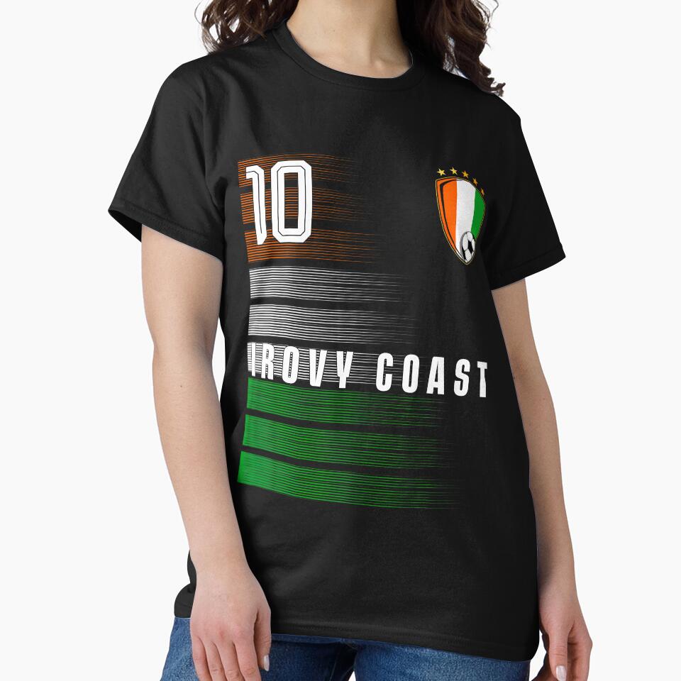 Football Soccer Ivory Coast Flag Ivory Coasters Pride Lovers Retro by Mdcazeem