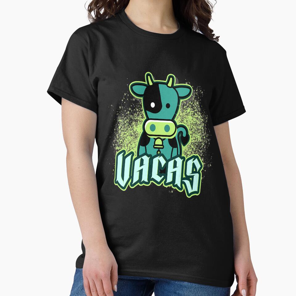 Vacas Kawaii Blue by Coder-T