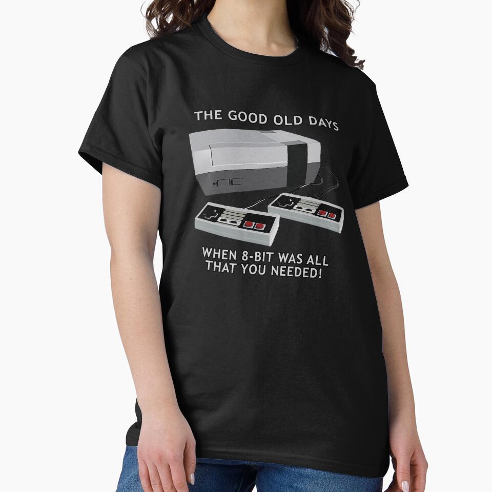 Retro gaming "The Good Old Days When 8-bit Was All That You Needed!" by JDMTees