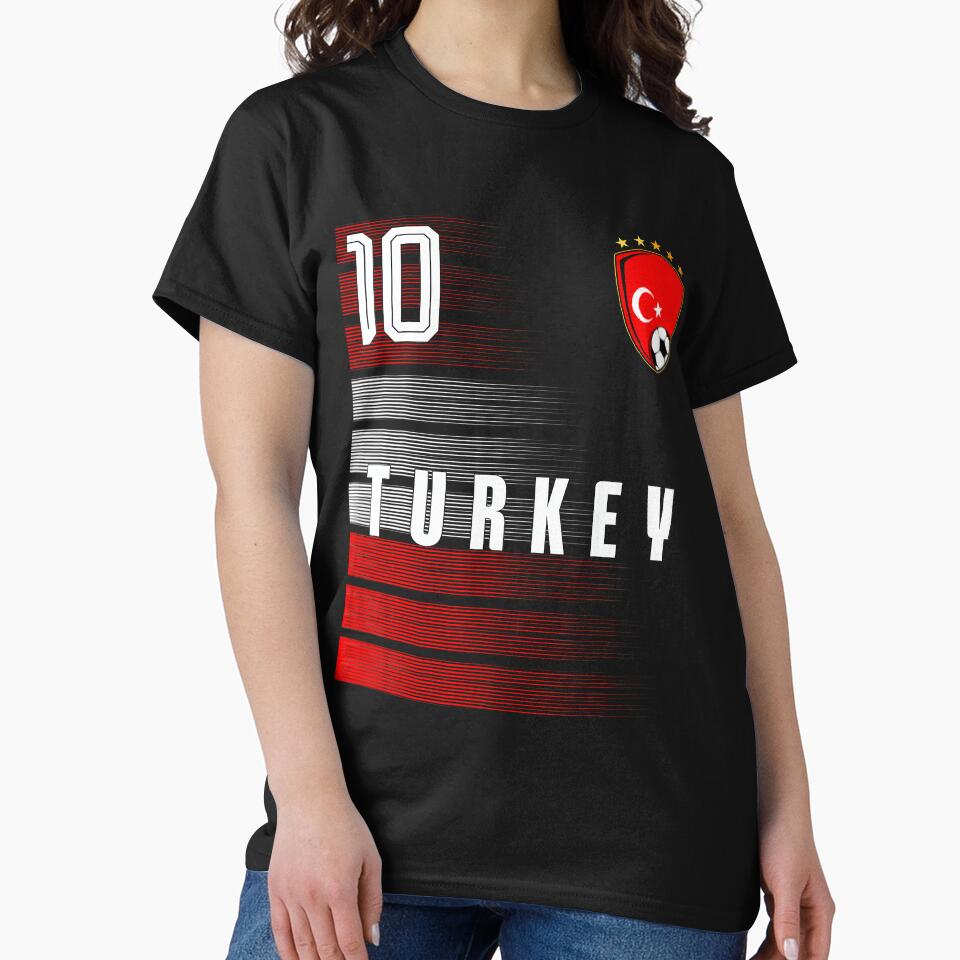 Football Soccer Turkey Flag Turkish Pride Lovers Retro by Mdcazeem