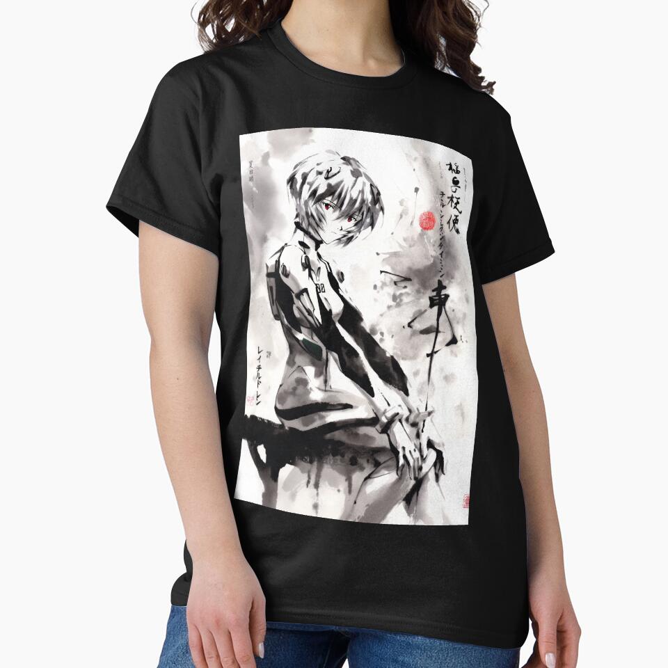 Rei Sumi-e by AnimeArsenalPrints