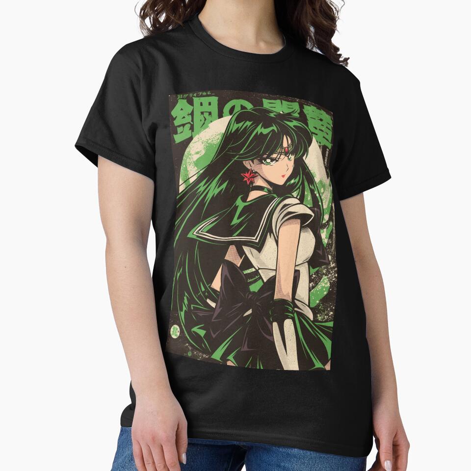 Sailor Pluto Acid Green by AnimeArsenalPrints