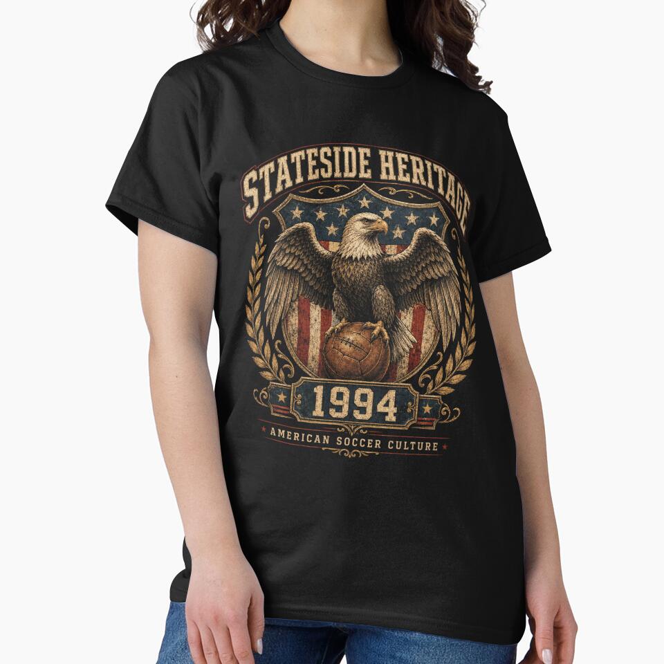 USA Vintage 1994 Soccer Crest by VizoArt-Studio