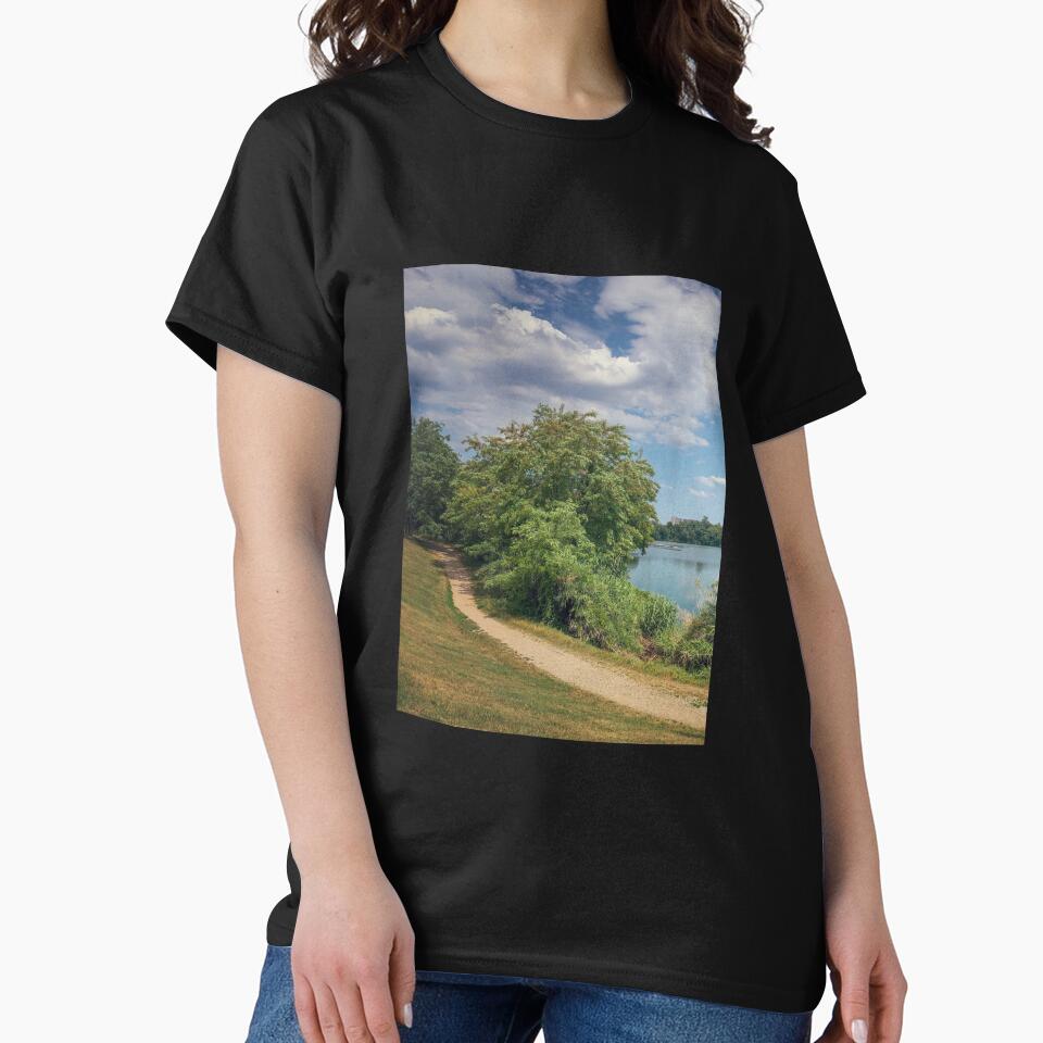 Nature Park Lake Trees Sky Clouds by eleonoraingrid