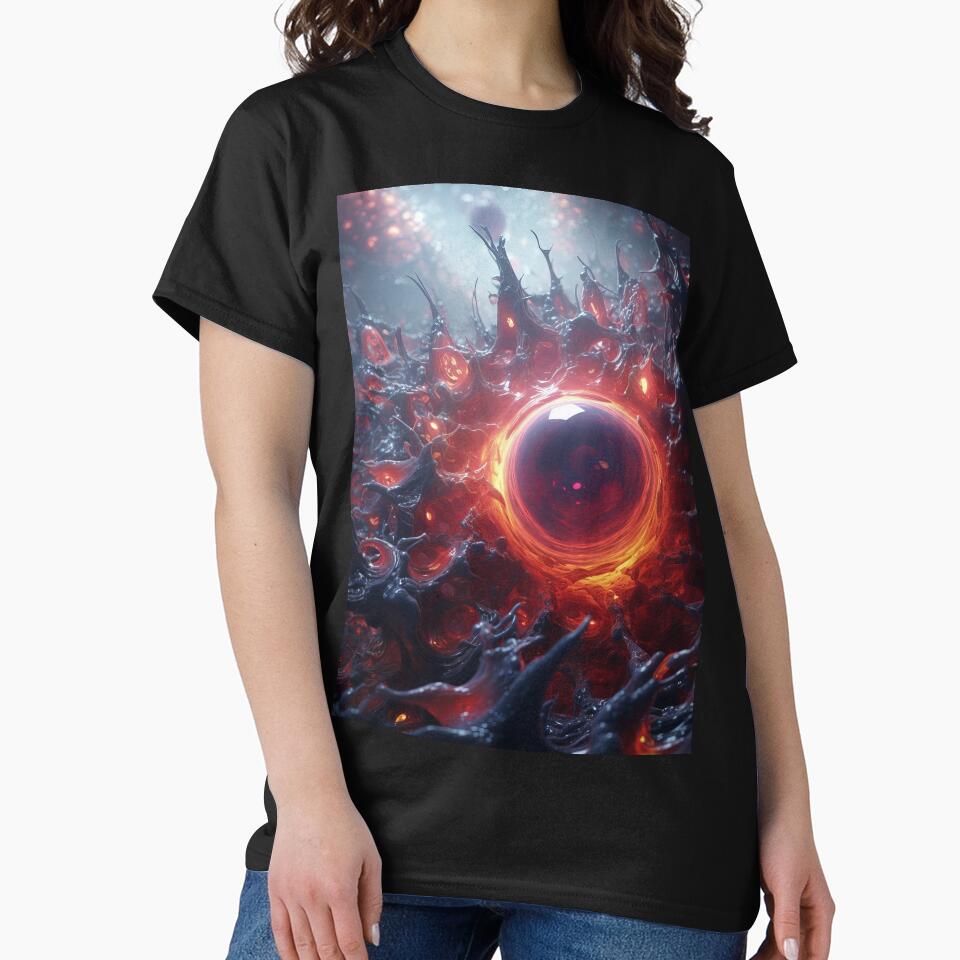 Cosmic Collision: Explosive Encounter in Deep Space by Mullet Monkey